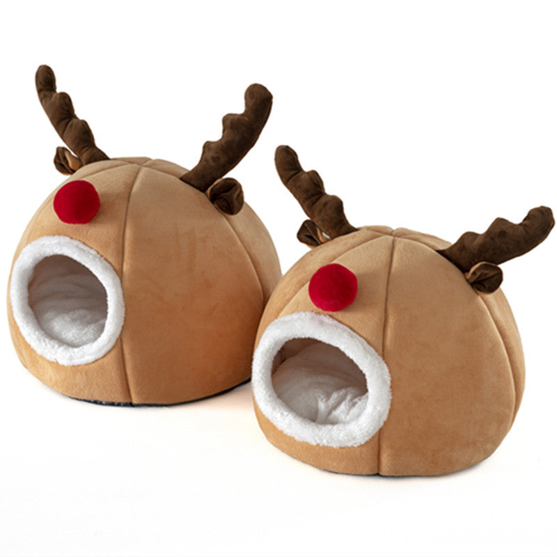 Festive Christmas Pet Bed | Cozy Dog & Cat Bed in Australia