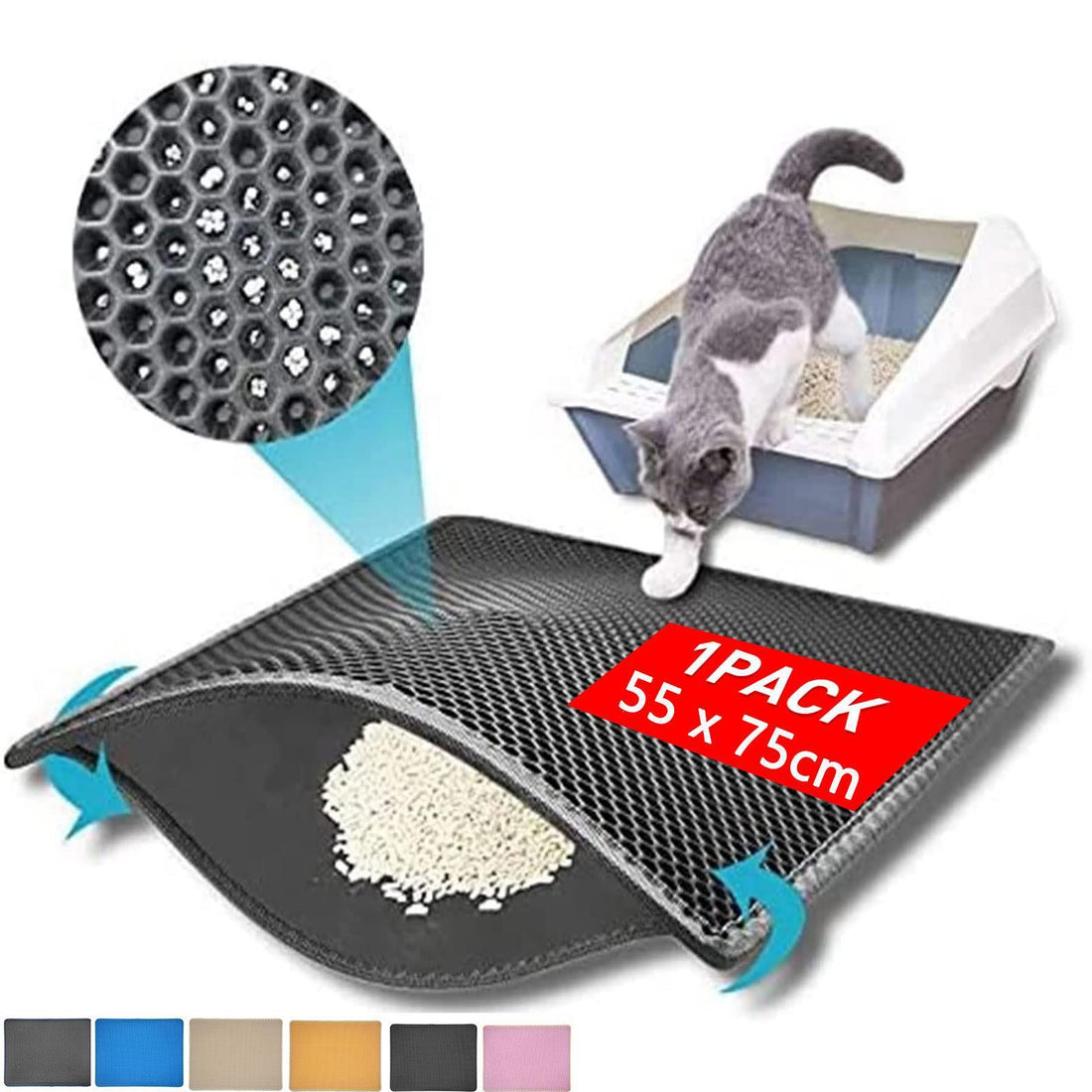 Waterproof Double Layer Cat Pad | Pet Mat