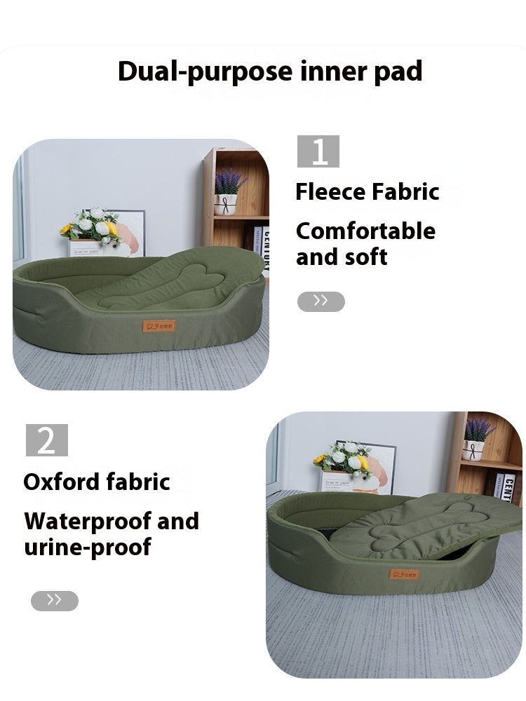 Comfortable Pet Bed with Soft Mattress | Dog & Cat Bed Australia