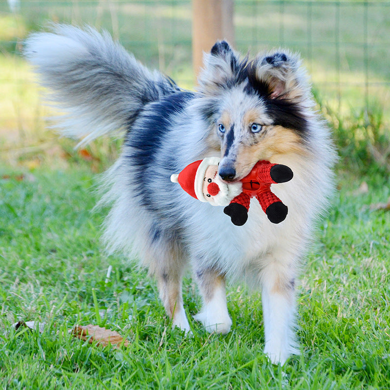 Christmas Plush Dog Toy | Christmas Pet Toys