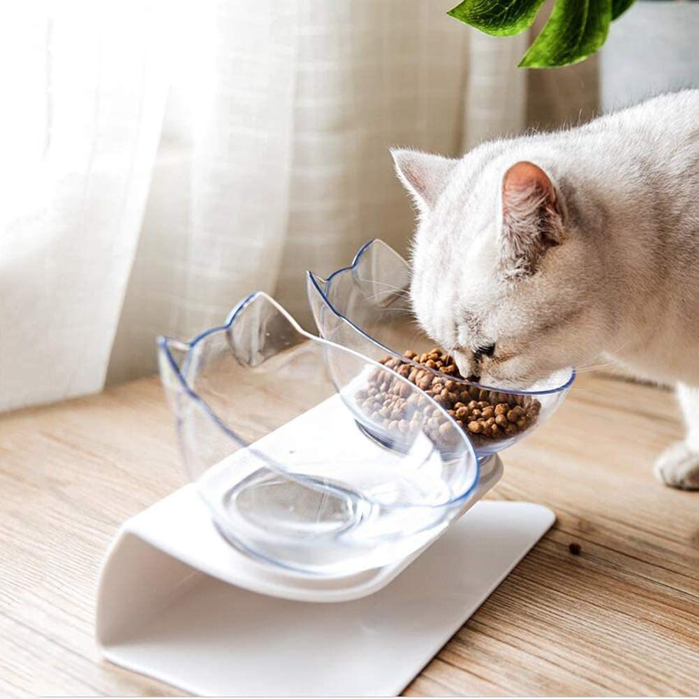 Non-Slip Cat Bowl with Stand | Best Ergonomic Pet Feeder in Australia