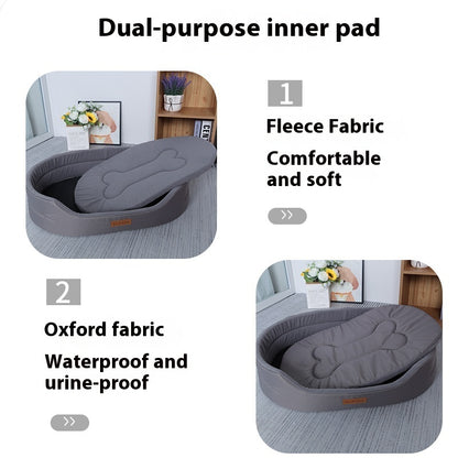 Comfortable Pet Bed with Soft Mattress | Dog & Cat Bed Australia