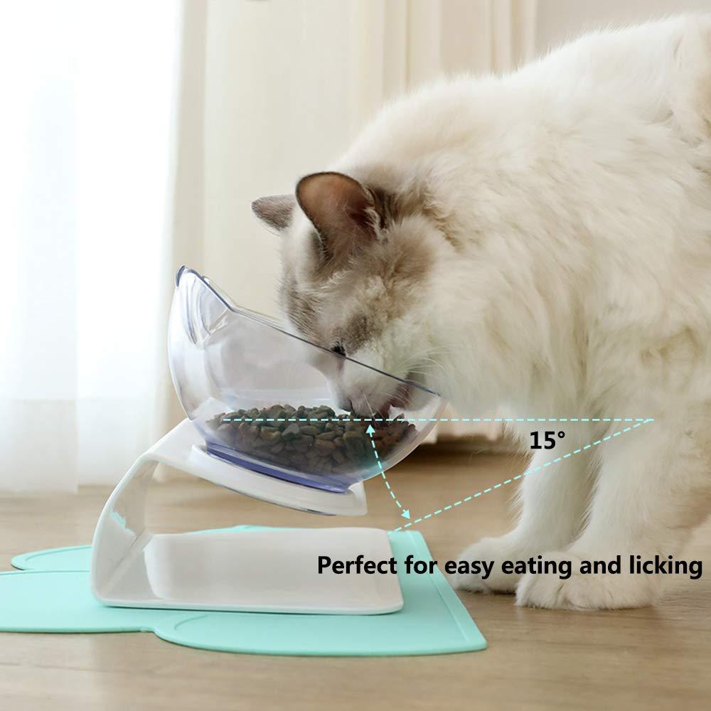 Non-Slip Cat Bowl with Stand | Best Ergonomic Pet Feeder in Australia