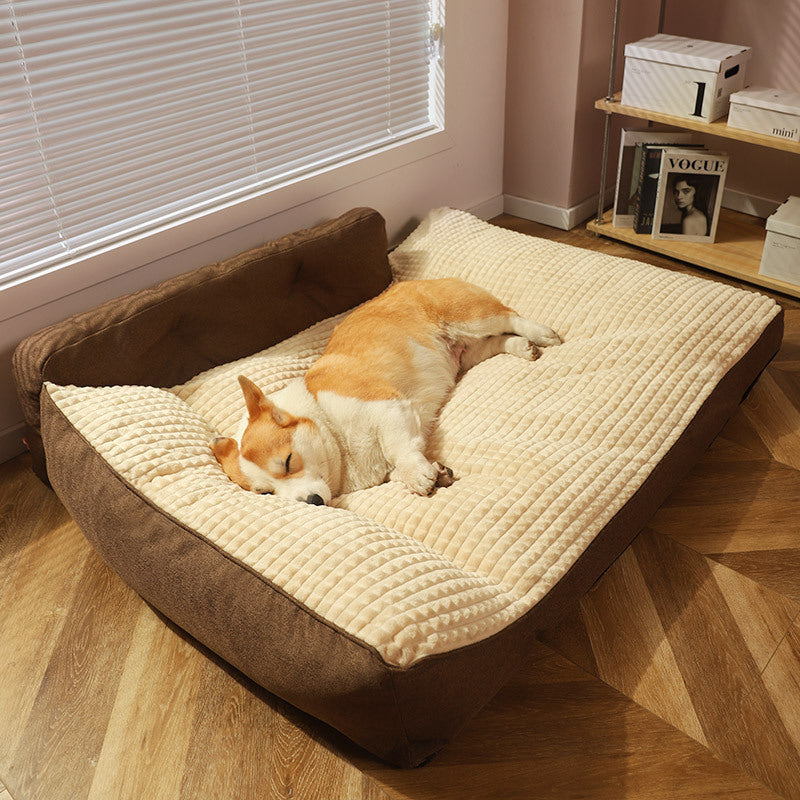 Removable Washable Dog Mat | Dog Bed for Comfort